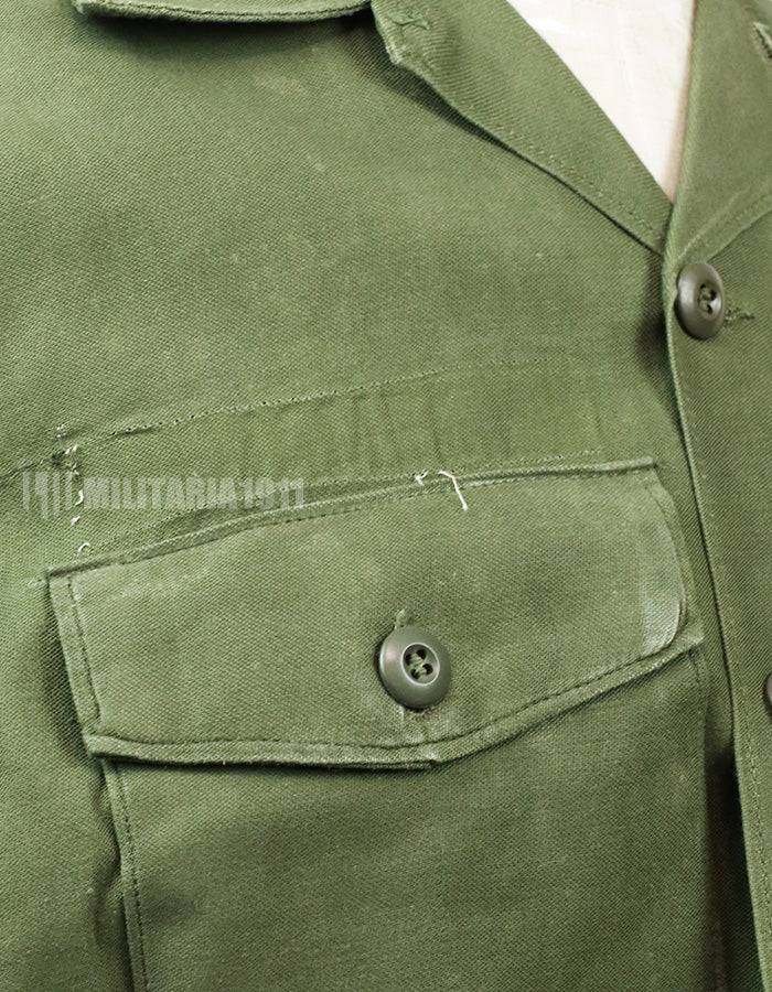 実物 ユーティリティシャツ OG-107  放出品 1970年製 戦中ロット コンディション中