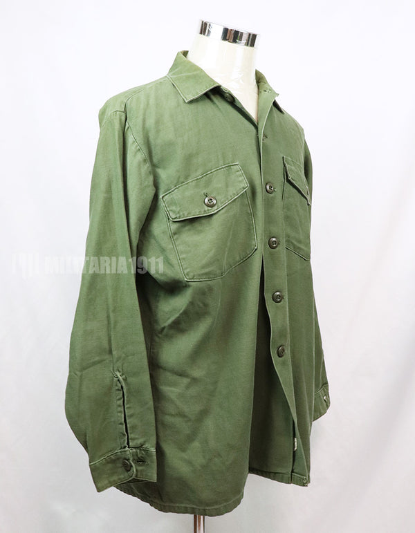 実物 ユーティリティシャツ OG-107  放出品 1973年製 戦後ロット コンディション良い 大きいサイズ