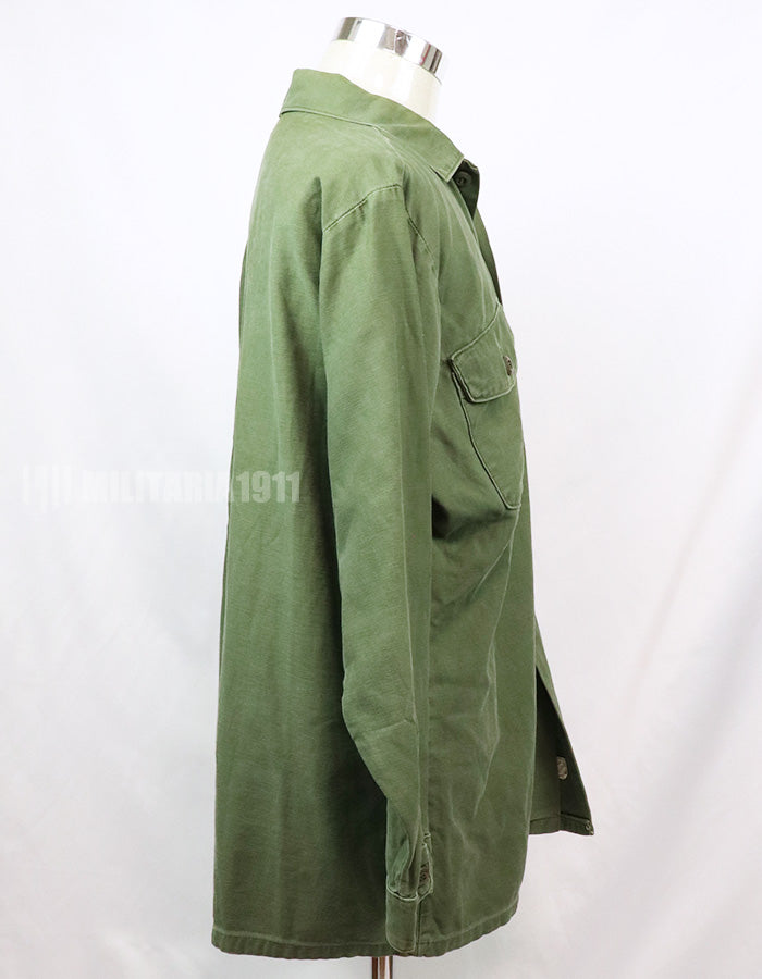 実物 ユーティリティシャツ OG-107  放出品 1973年製 戦後ロット コンディション良い 大きいサイズ