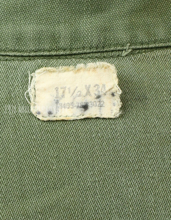 実物 ユーティリティシャツ OG-107  放出品 1973年製 戦後ロット コンディション良い 大きいサイズ