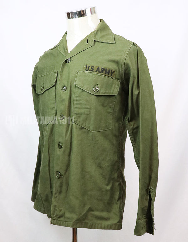 実物 ユーティリティシャツ OG-107  放出品 1960年代後半 戦中ロット