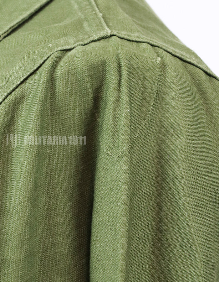 実物 ユーティリティシャツ OG-107  放出品 1960年代後半 戦中ロット