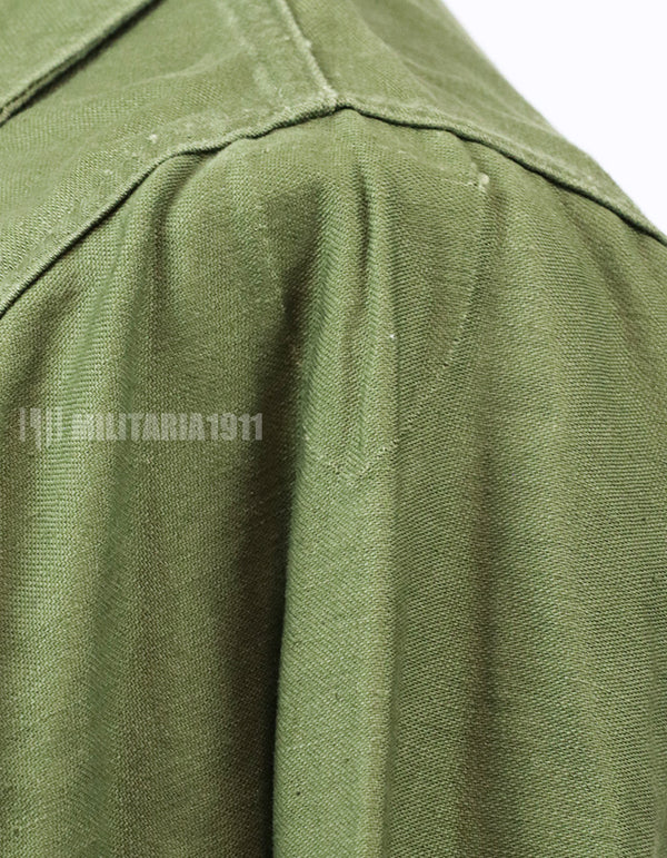 実物 ユーティリティシャツ OG-107  放出品 1960年代後半 戦中ロット