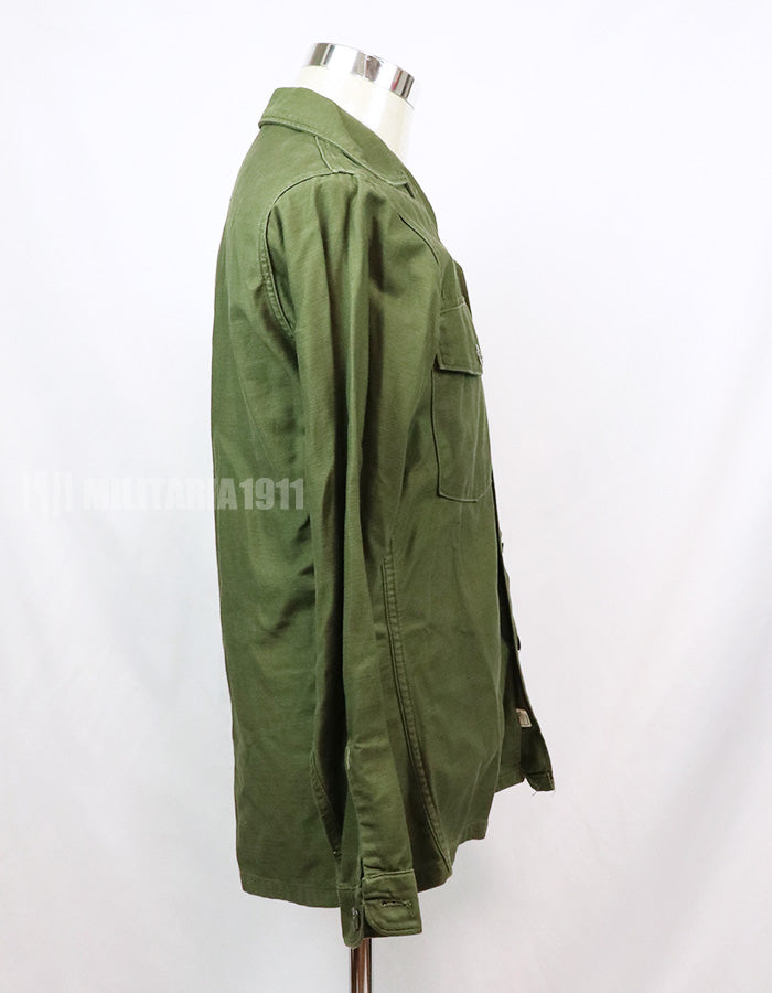 実物 ユーティリティシャツ OG-107  放出品 1960年代後半 戦中ロット