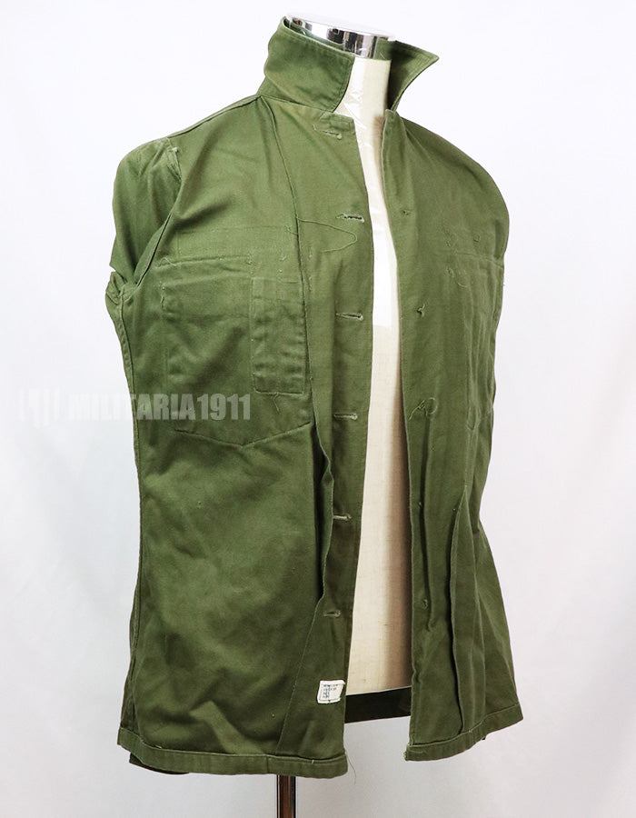 実物 ユーティリティシャツ OG-107  放出品 1960年代後半 戦中ロット