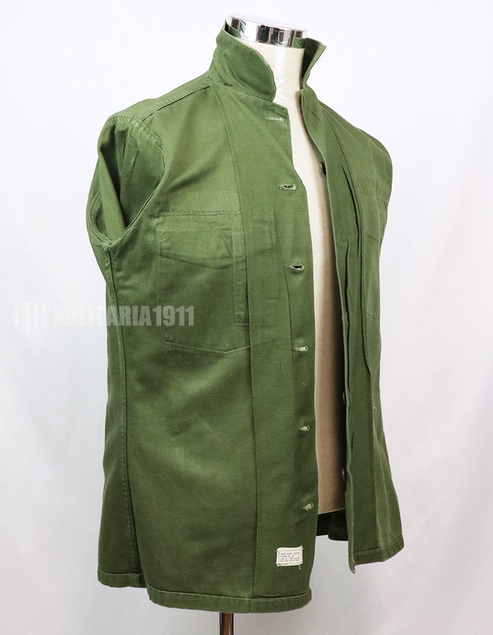 実物 ユーティリティシャツ OG-107  放出品 1970年代前半 戦中ロット US Army テープ付き