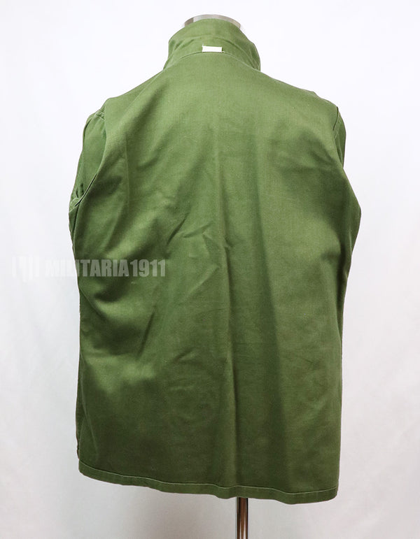 実物 ユーティリティシャツ OG-107  放出品 1970年代前半 戦中ロット US Army テープ付き