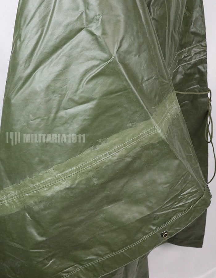 実物 アメリカ軍 ポンチョ 1968年製 放出品
