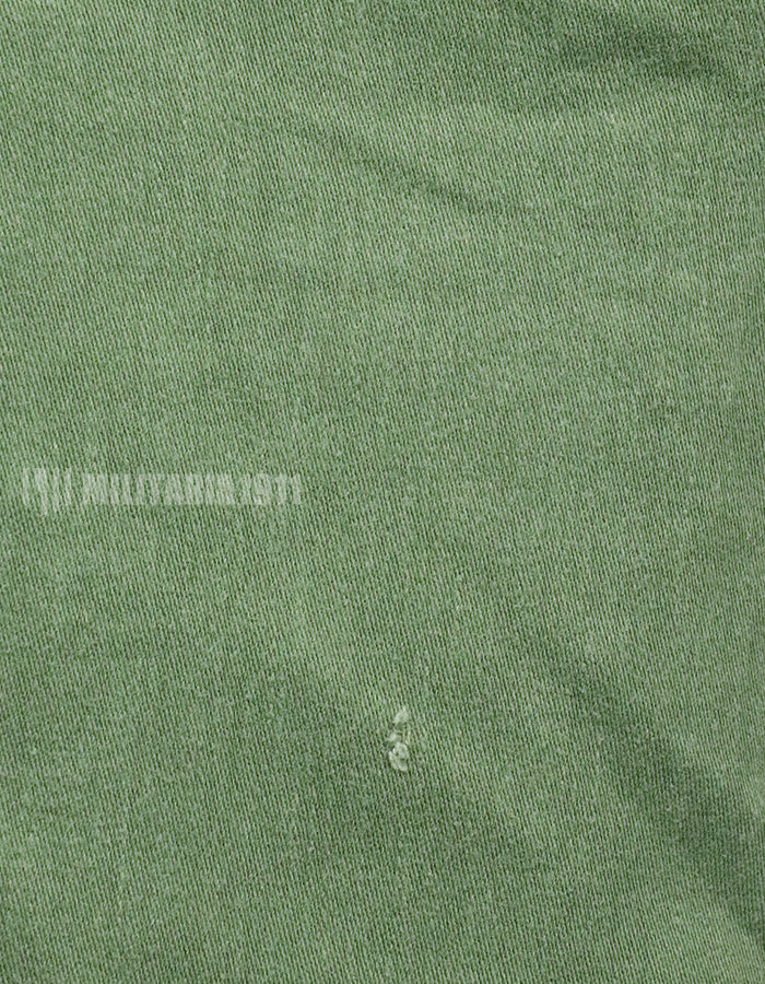 実物 アメリカ陸軍 第一歩兵師団 ユーティリティーシャツ OG-107 1970年製 パッチ後付け 放出品
