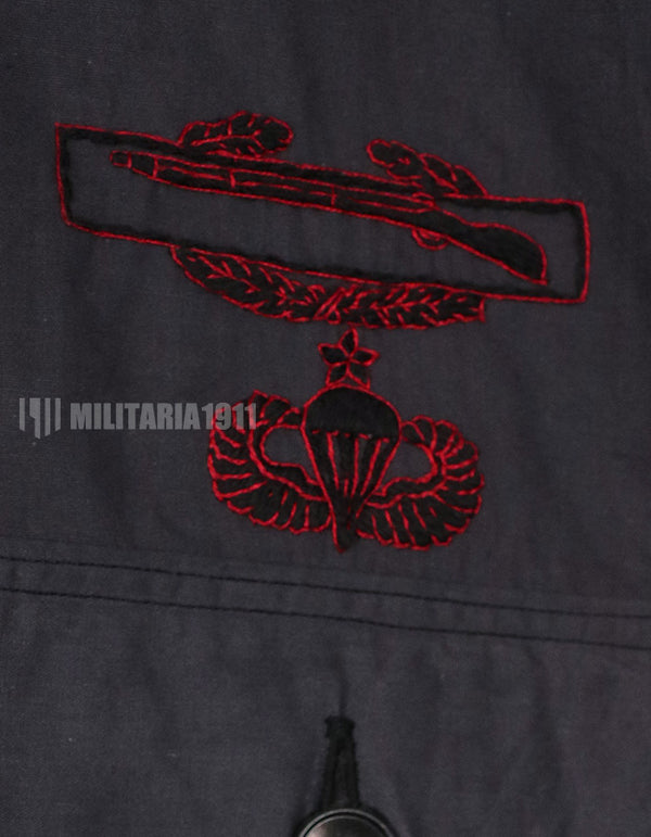 レプリカ MACV SOG グリーンベレー フェニックスプログラム ブラックシャツ