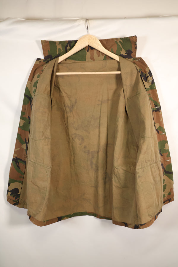 1970年代　個人調達ローカルメイド品　米軍 ERDL迷彩　コピー　ファティーグジャケット　中古品