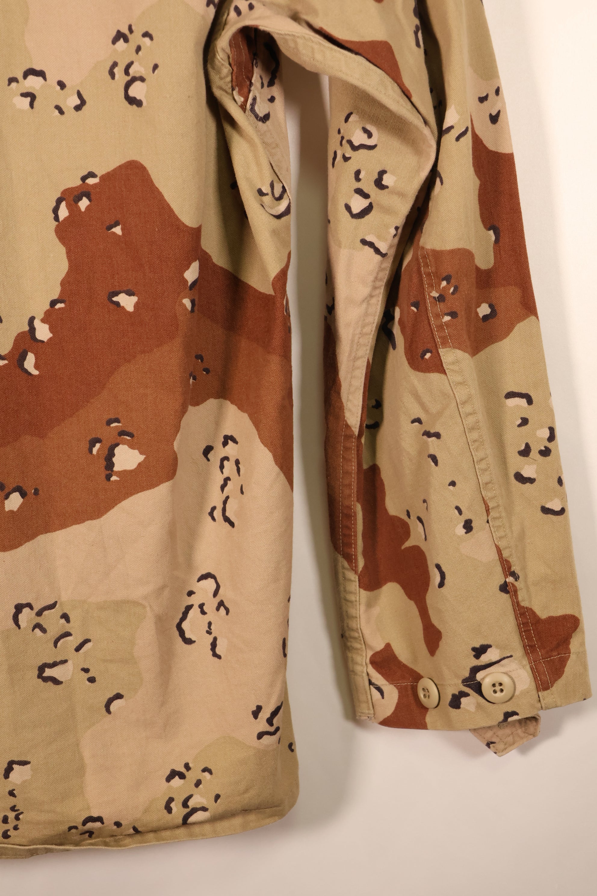 1990年契約　S-R　アメリカ海軍　US NAVY 個体　6Cカラーデザート　チョコチップ迷彩　ジャケット　中古品
