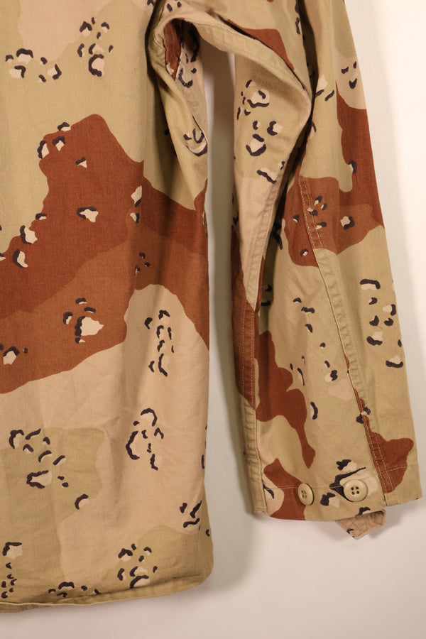 1990年契約　S-R　アメリカ海軍　US NAVY 個体　6Cカラーデザート　チョコチップ迷彩　ジャケット　中古品