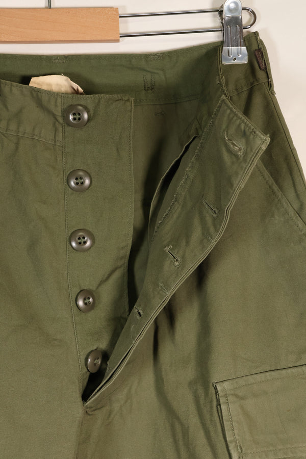 推定1967年契約　S-R　3rd Model ジャングルファティーグ　パンツ　ノンリップ　状態良い　中古品