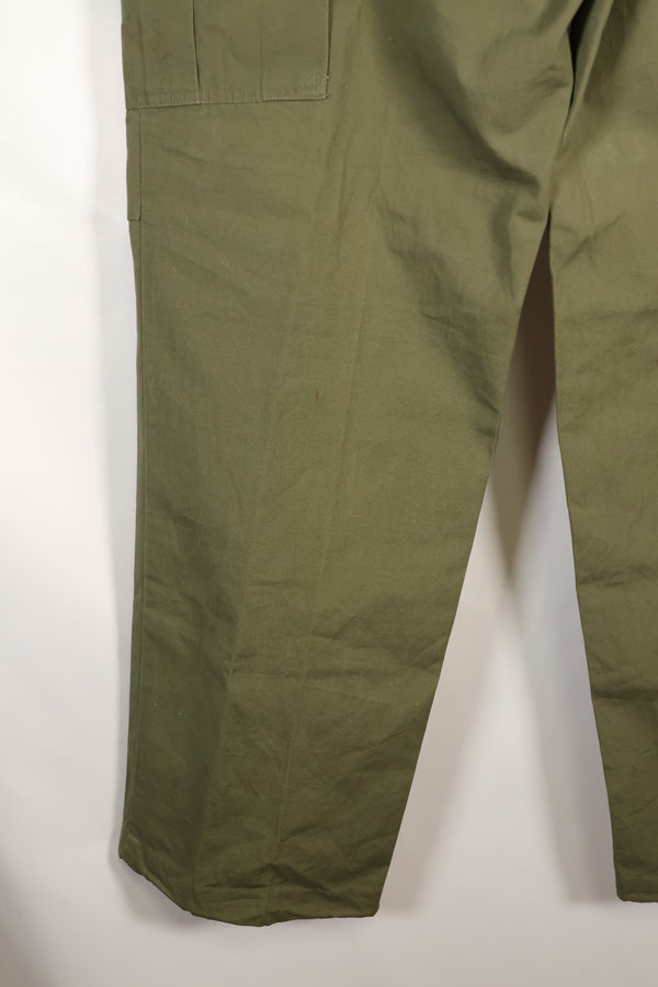 推定1967年契約　S-R　3rd Model ジャングルファティーグ　パンツ　ノンリップ　状態良い　中古品