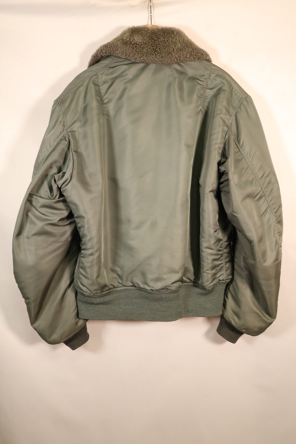 1950年代半 テストサンプル品　推定L〜X-LARGE　アメリカ空軍　B-15D　フライトジャケット　Experimental Test Sample　状態良い