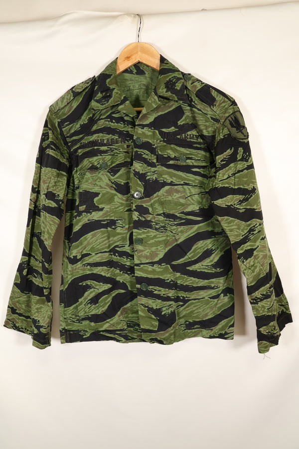 1968年&1969年製　73rd surveillance airplane company 直接刺繍　VNMC 4thパターン　タイガーストライプセット　未使用品