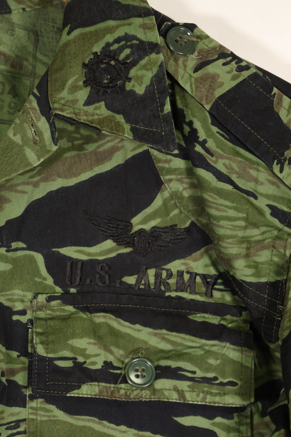 1968年&1969年製　73rd surveillance airplane company 直接刺繍　VNMC 4thパターン　タイガーストライプセット　未使用品