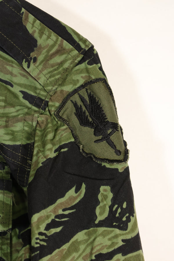 1968年&1969年製　73rd surveillance airplane company 直接刺繍　VNMC 4thパターン　タイガーストライプセット　未使用品