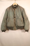 1958年契約　LARGE　アメリカ空軍　MA-1　フライトジャケット　使用感強い　中古品