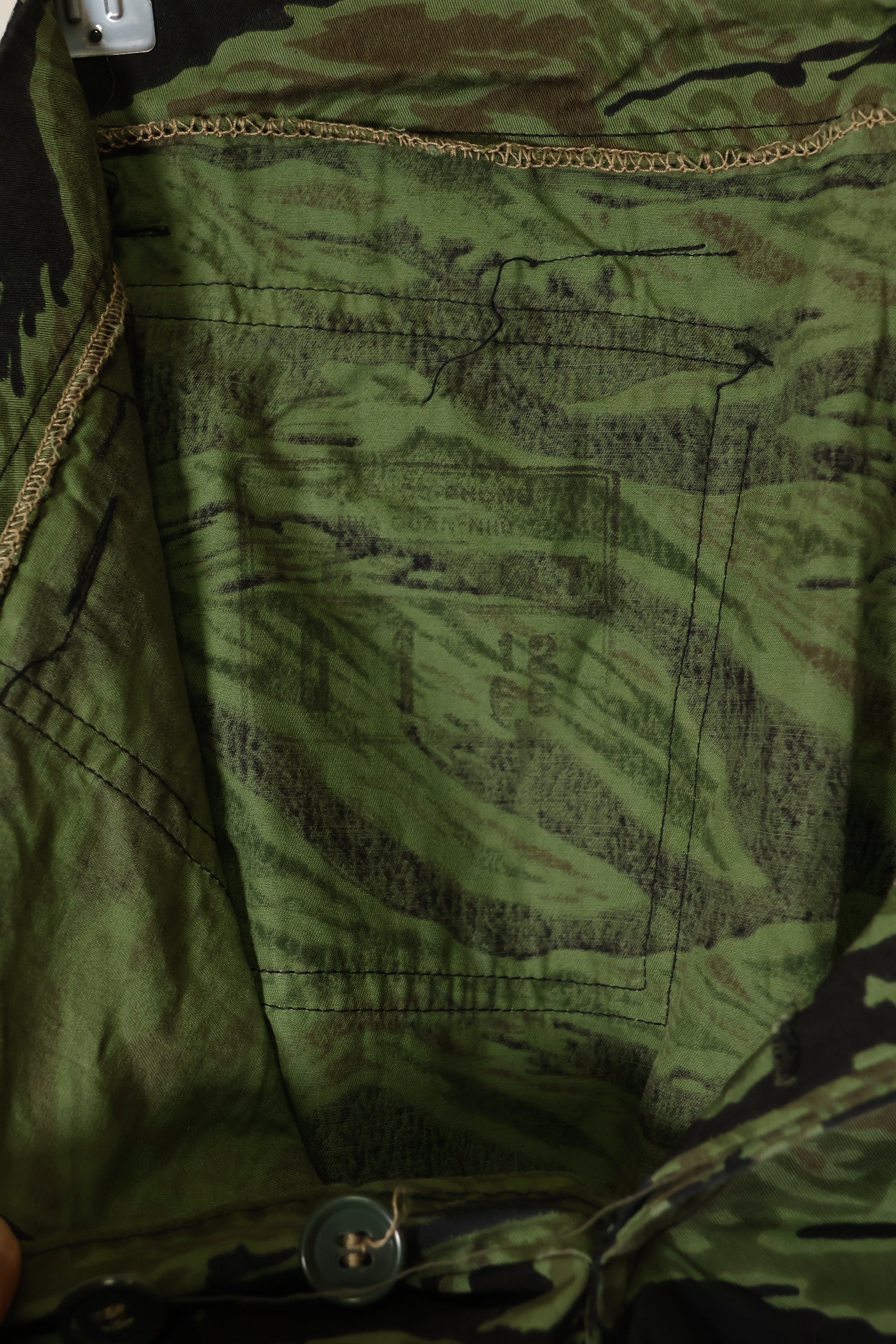 1968年&1969年製　73rd surveillance airplane company 直接刺繍　VNMC 4thパターン　タイガーストライプセット　未使用品