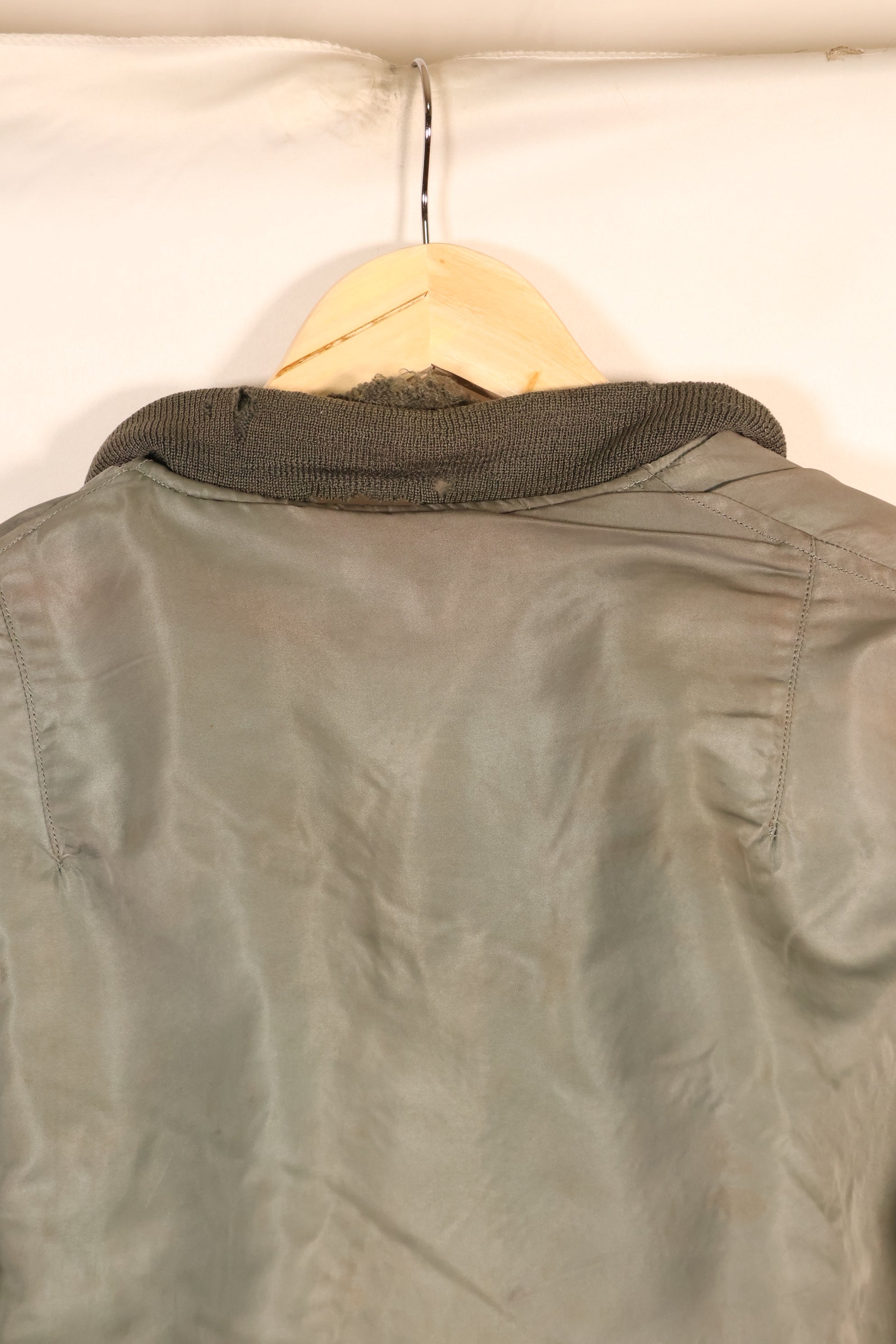 1958年契約　LARGE　アメリカ空軍　MA-1　フライトジャケット　使用感強い　中古品