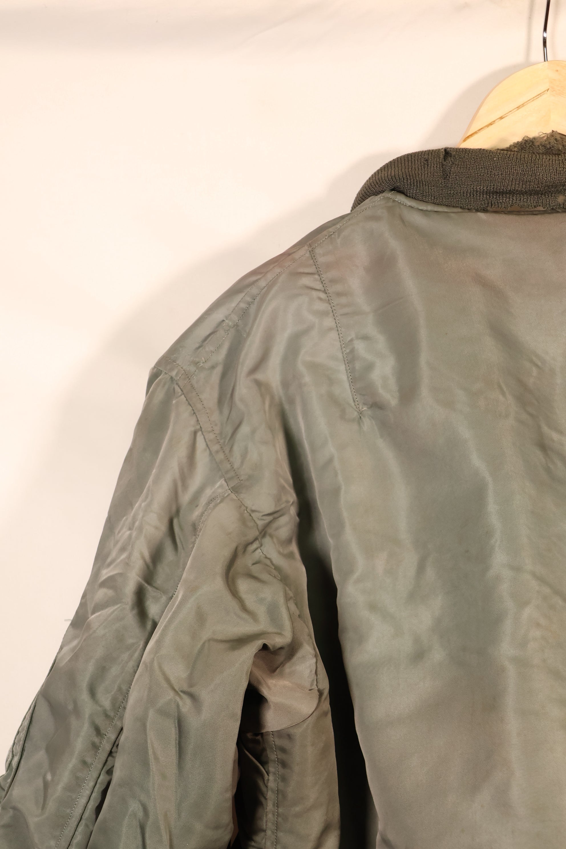 1958年契約　LARGE　アメリカ空軍　MA-1　フライトジャケット　使用感強い　中古品