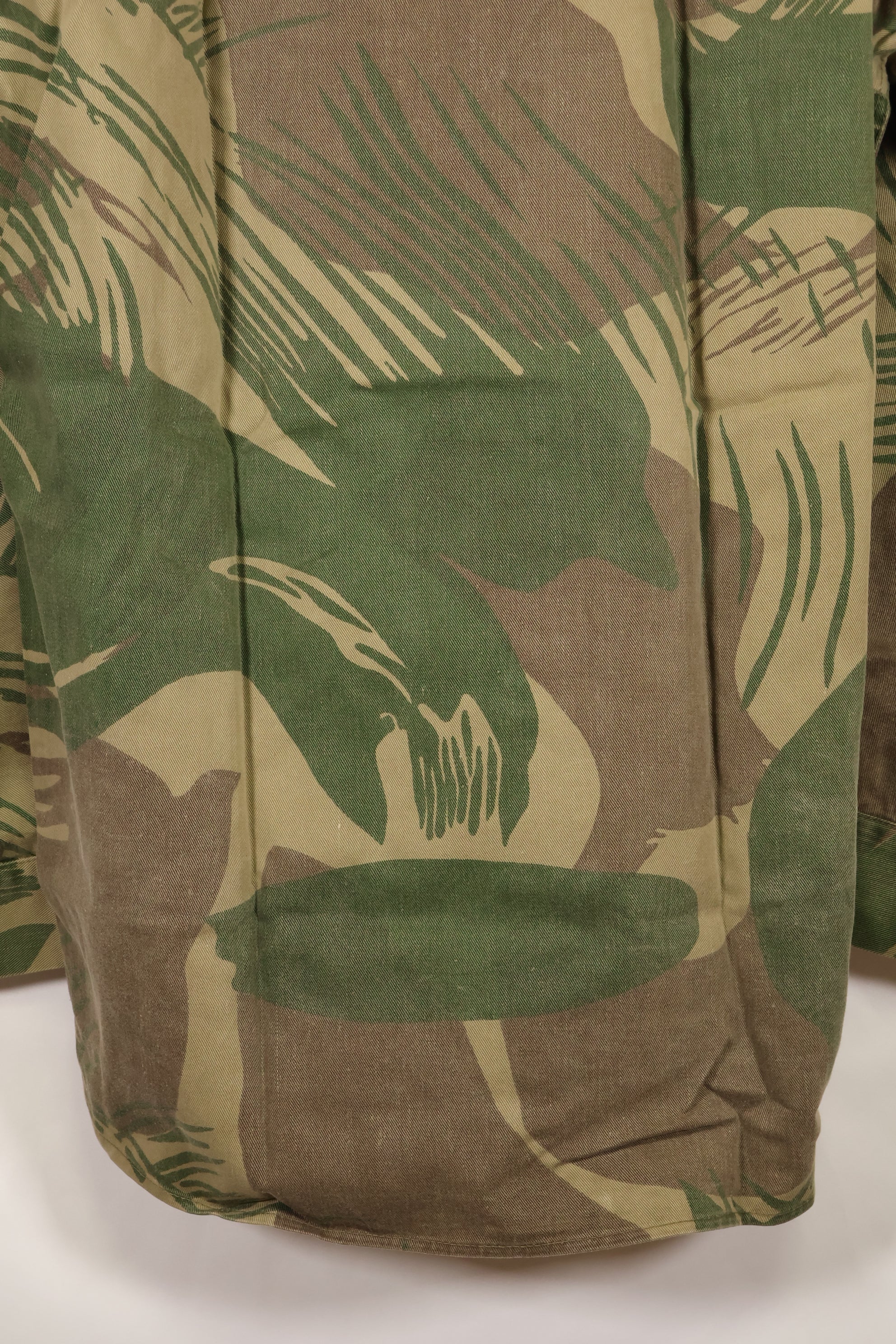 実物　ローデシア軍　ローデシア迷彩　PARAMOUNT製　シャツ　退色あり　中古品