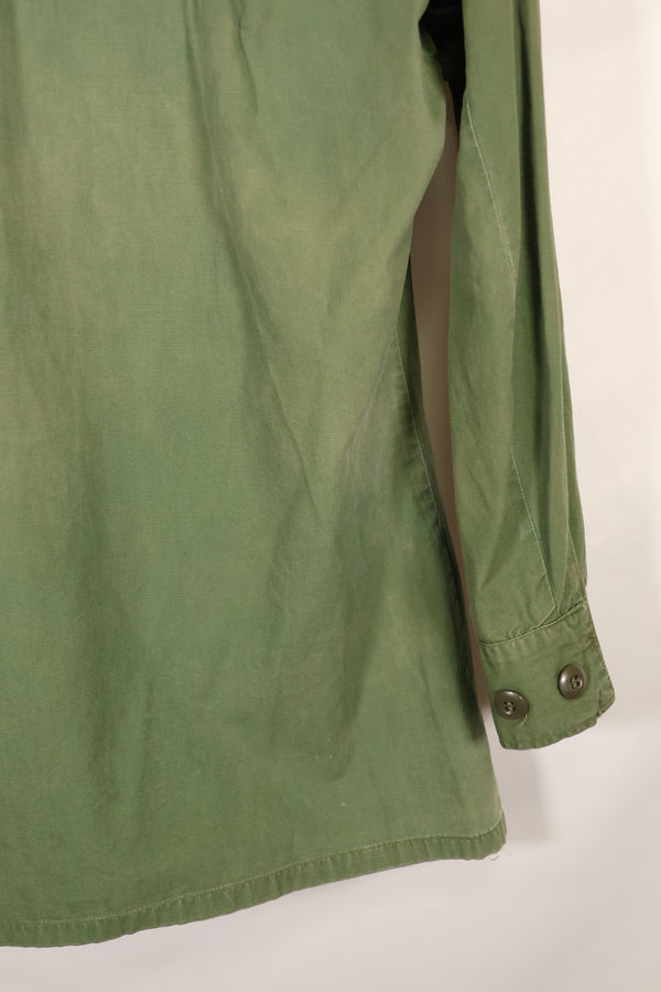 1967年契約　推定S-R　3rd Model ジャングルファティーグジャケット　73rd Surveillance Airplane Company（第73偵察航空中隊）パッチ初付け　中古品