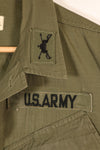 1960年代後半　S-L　アメリカ軍　4th Model ジャングルファティーグ　ジャケット　パッチ後付け　中古品