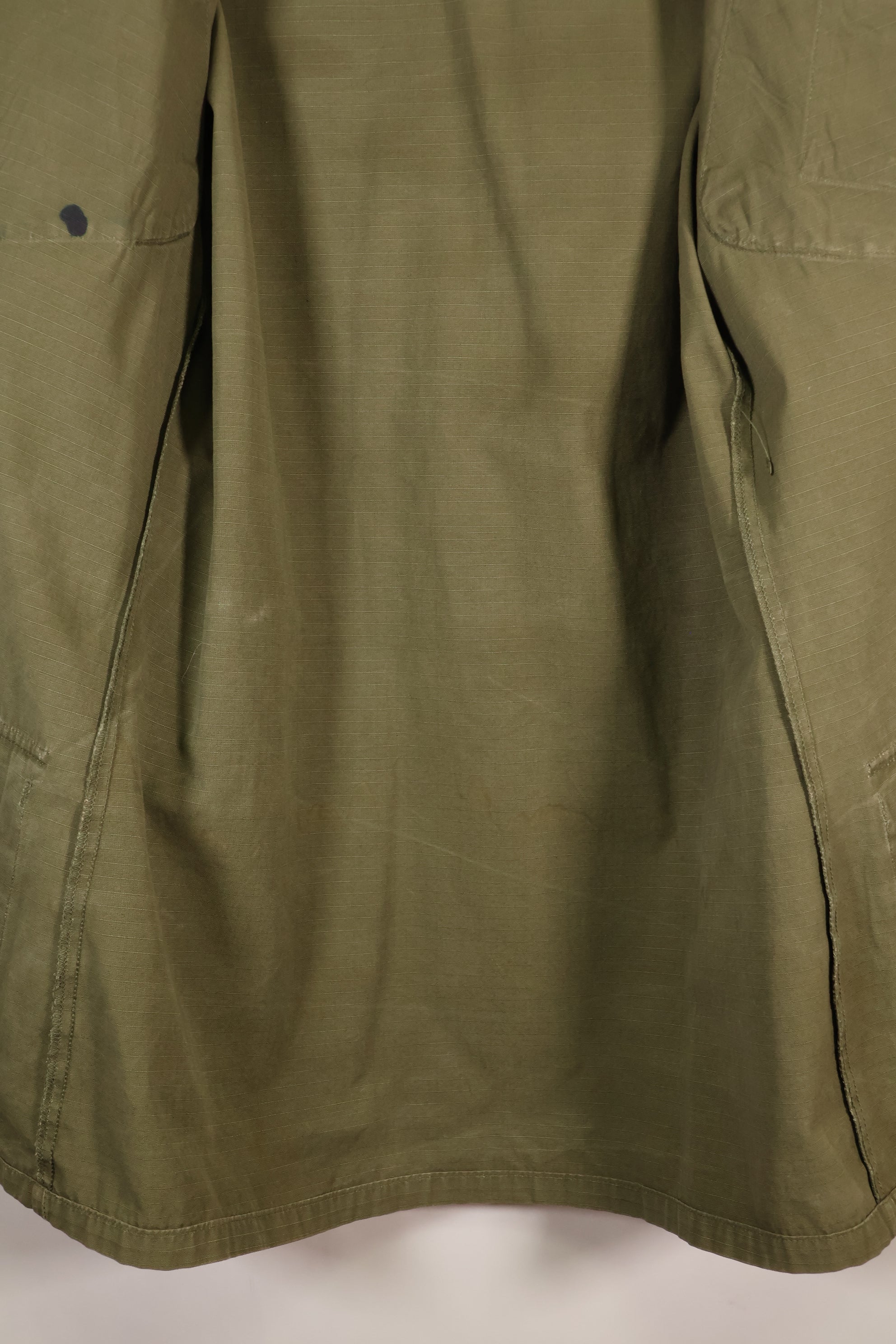 1960年代後半　S-L　アメリカ軍　4th Model ジャングルファティーグ　ジャケット　パッチ後付け　中古品