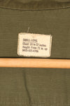 1960年代後半　S-L　アメリカ軍　4th Model ジャングルファティーグ　ジャケット　パッチ後付け　中古品