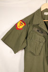 1969年契約　S-R　アメリカ海軍　PBR　4th Model ジャングルファティーグ　ジャケット　パッチ後付け　中古品