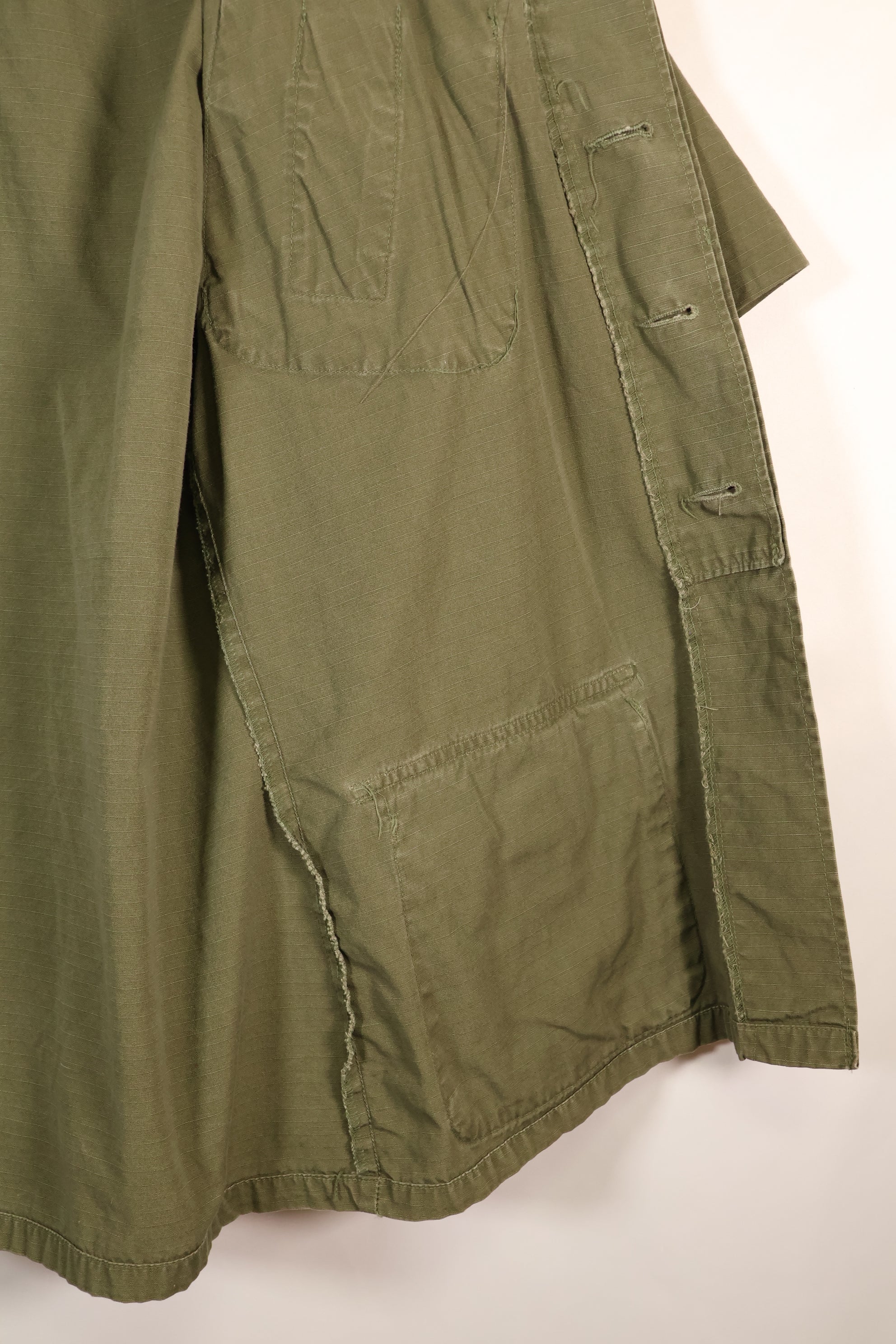 1969年契約　S-R　アメリカ海軍　PBR　4th Model ジャングルファティーグ　ジャケット　パッチ後付け　中古品