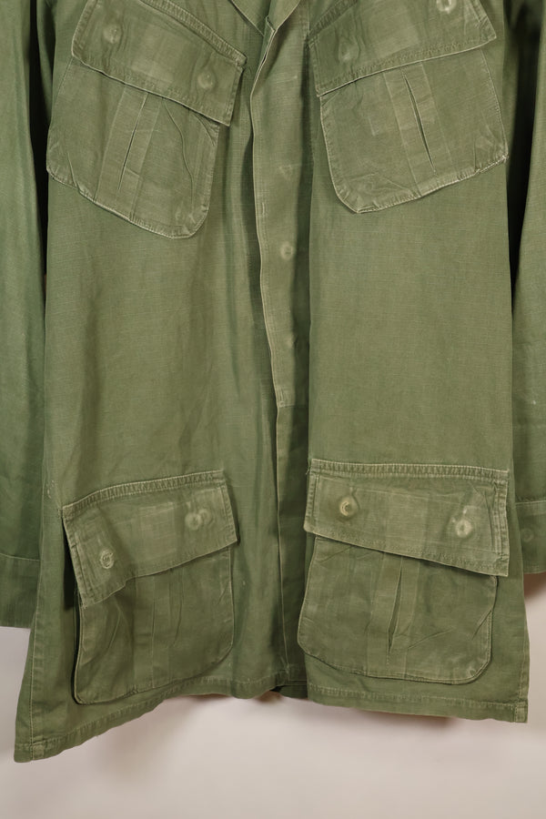 1969年契約　M-L　4th Model ジャングルファティーグ　ジャケット　パッチ後付け　中古品