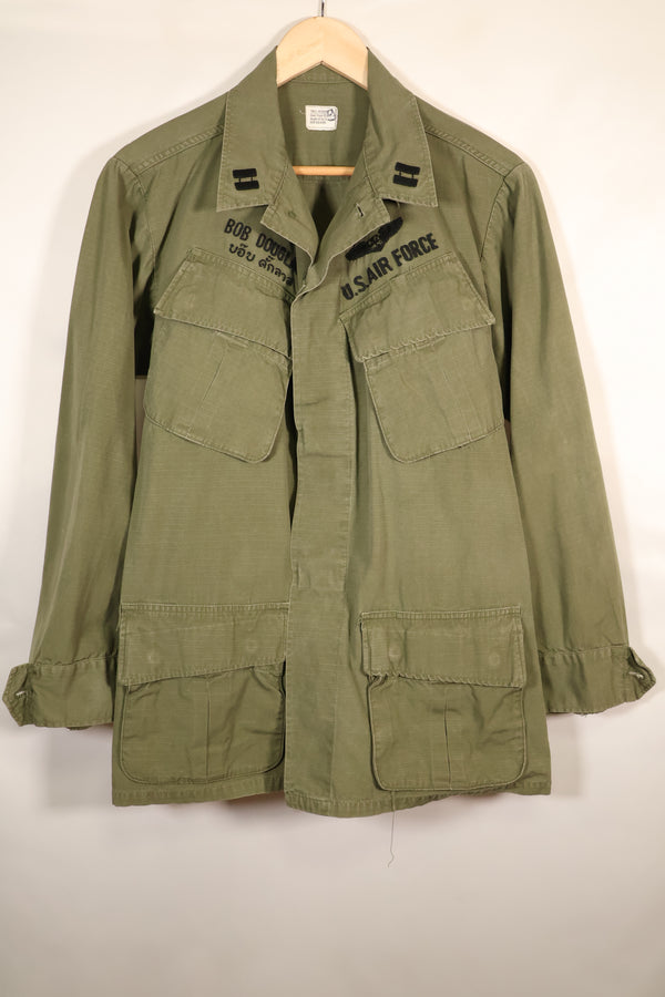 1969年契約　S-R　USAF　アメリカ空軍　4th Model ジャングルファティーグジャケット　中古品