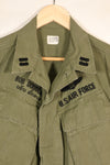 1969年契約　S-R　USAF　アメリカ空軍　4th Model ジャングルファティーグジャケット　中古品