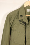 1969年契約　S-R　USAF　アメリカ空軍　4th Model ジャングルファティーグジャケット　中古品
