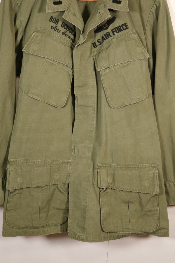 1969年契約　S-R　USAF　アメリカ空軍　4th Model ジャングルファティーグジャケット　中古品