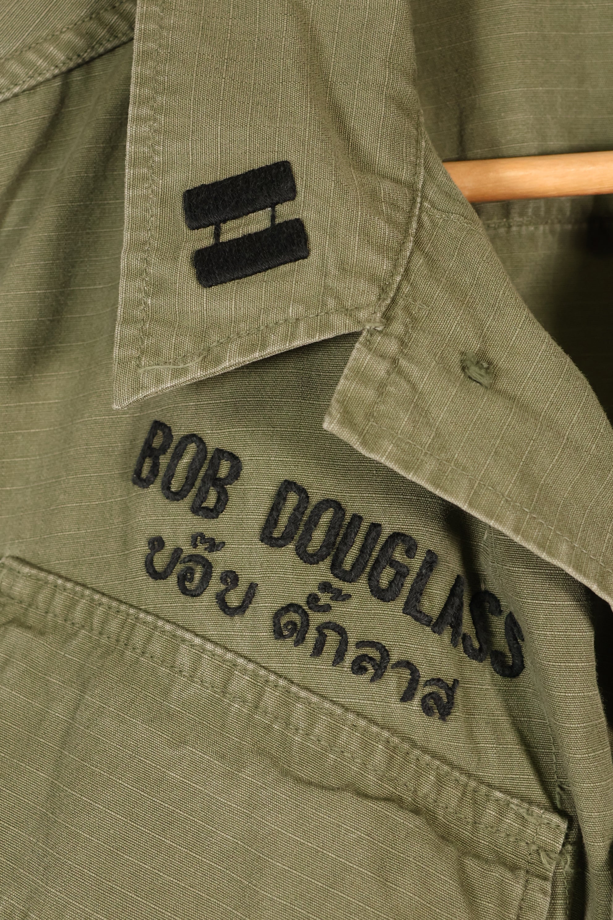 1969年契約　S-R　USAF　アメリカ空軍　4th Model ジャングルファティーグジャケット　中古品