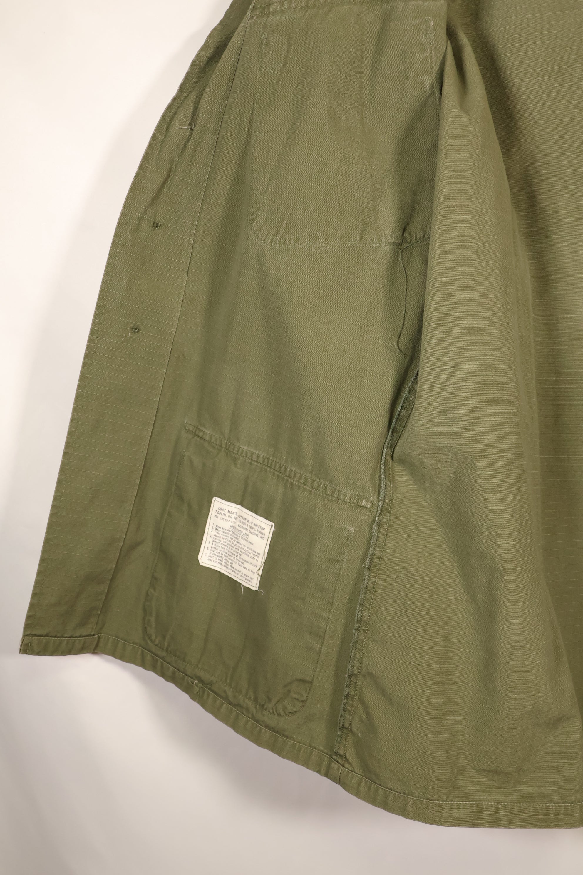 1969年契約　S-R　USAF　アメリカ空軍　4th Model ジャングルファティーグジャケット　中古品