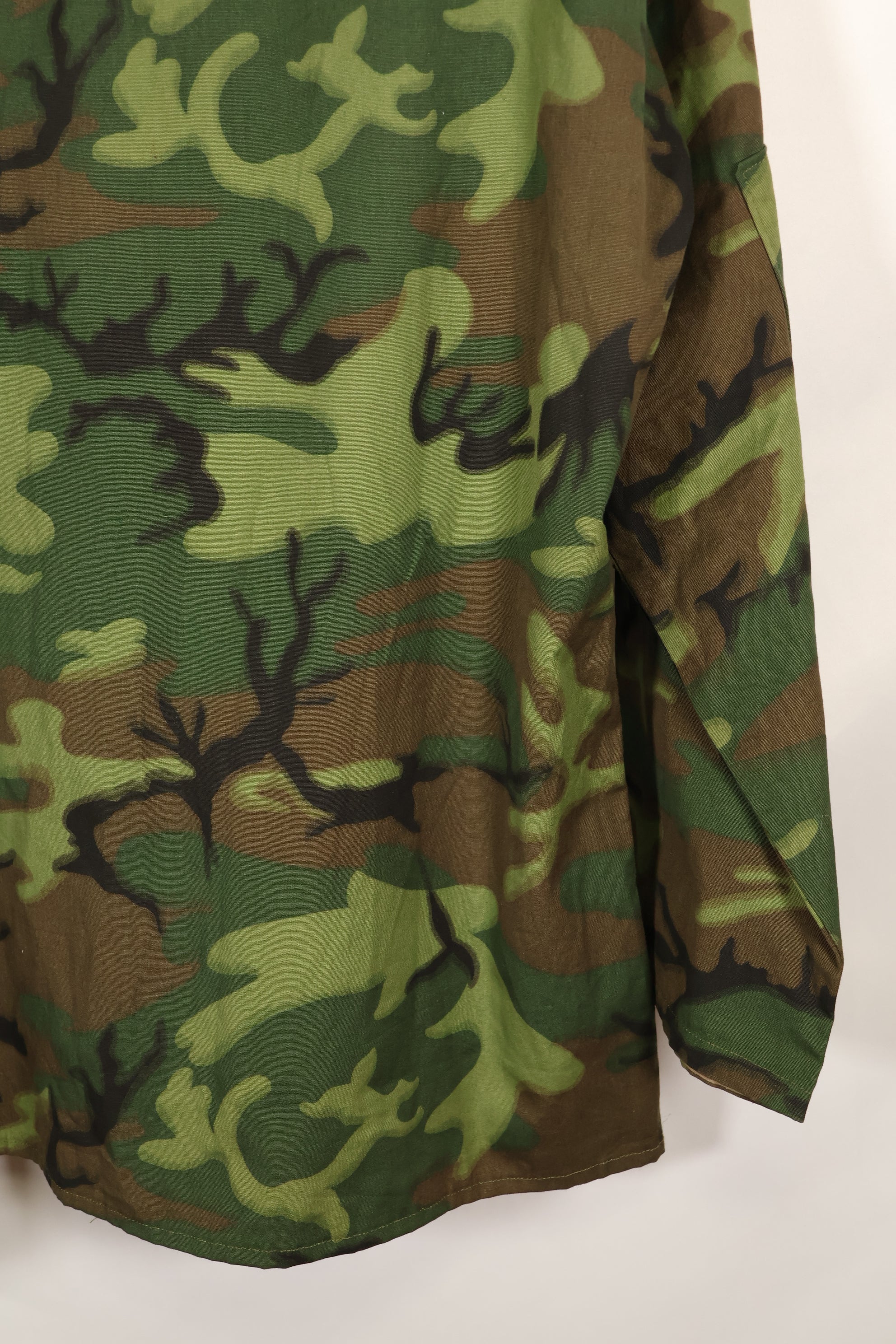推定1967年頃　デッドストック　US ARMY アドバイザー　ERDL迷彩　ノンリップ　M59カット　シャツ　未使用品