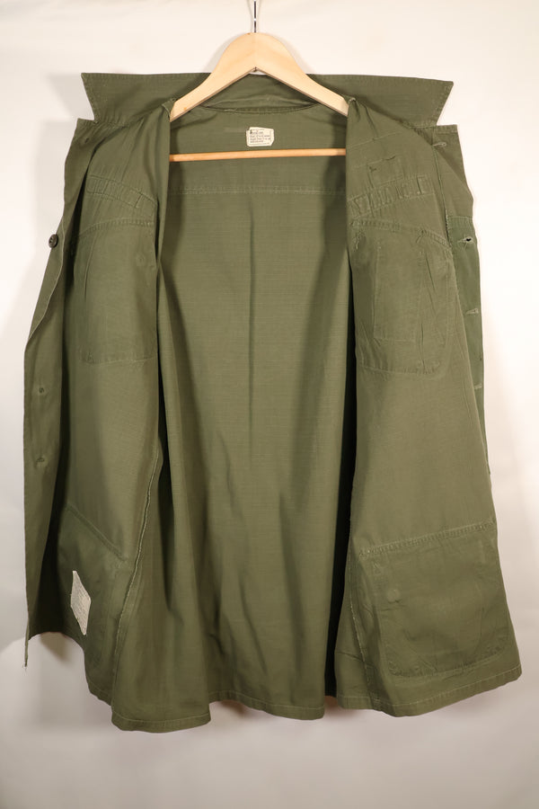 1969年契約　M-L　4th Model ジャングルファティーグ　ジャケット　101空挺師団仕様　中古品
