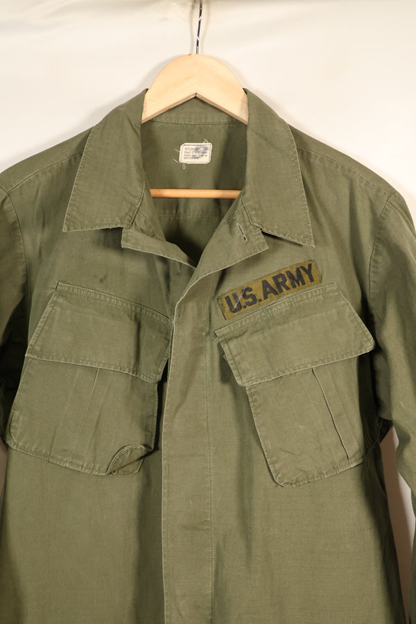 1968年契約　M-L US ARMY　4th Model ジャングルファティーグ　ジャケット　中古品