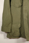 1968年契約　M-L US ARMY　4th Model ジャングルファティーグ　ジャケット　中古品