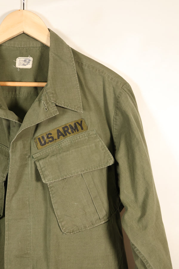 1968年契約　M-L US ARMY　4th Model ジャングルファティーグ　ジャケット　中古品