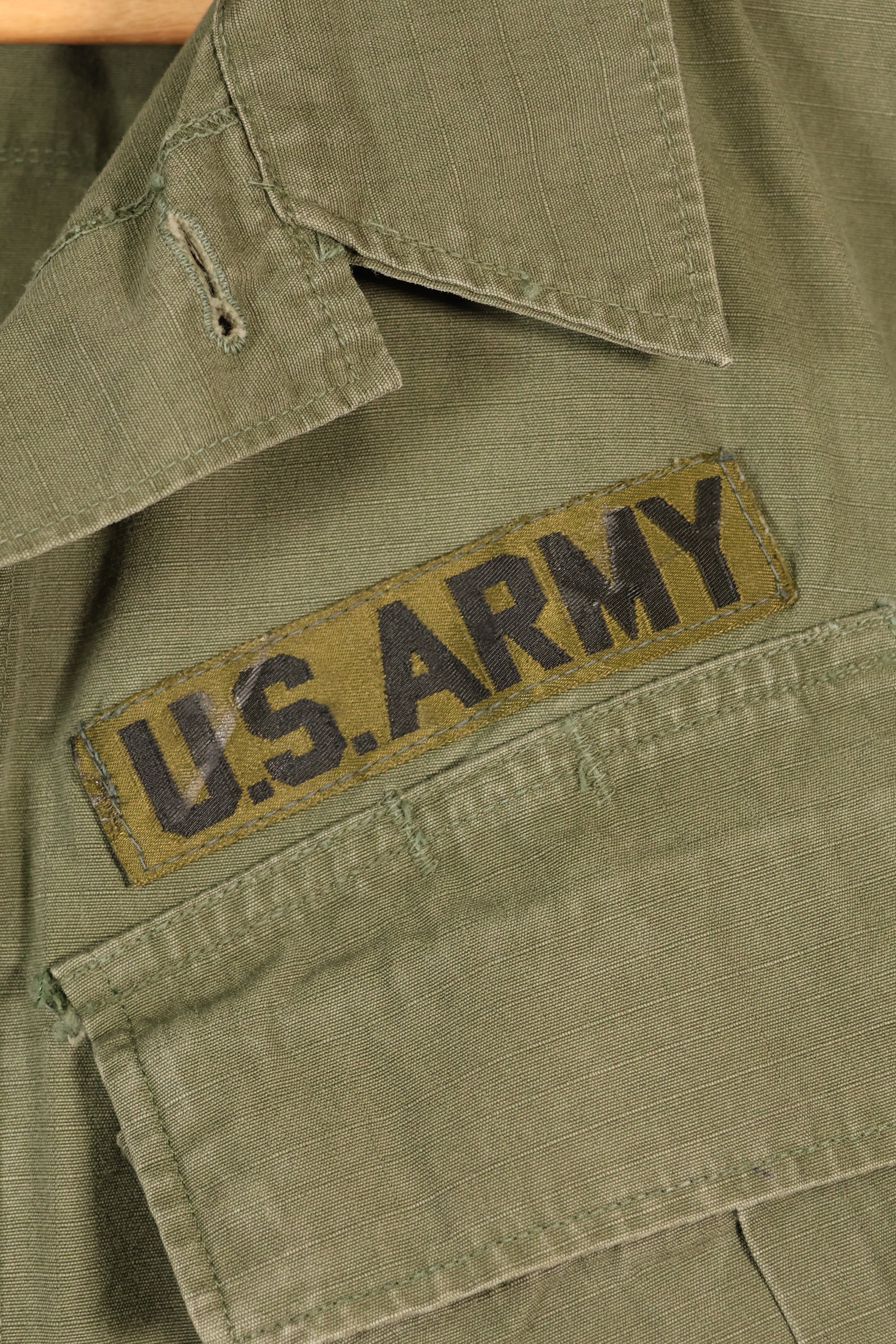1968年契約　M-L US ARMY　4th Model ジャングルファティーグ　ジャケット　中古品