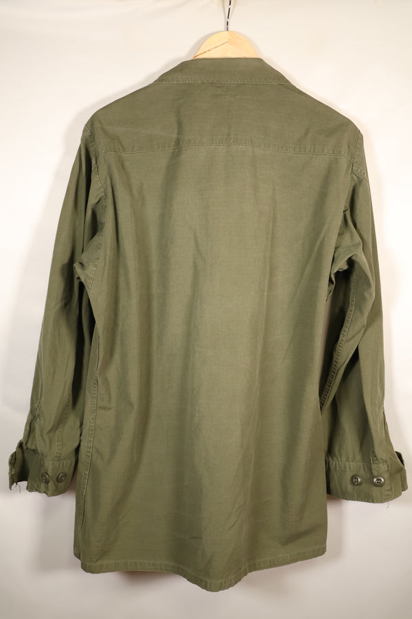 1968年契約　M-L US ARMY　4th Model ジャングルファティーグ　ジャケット　中古品