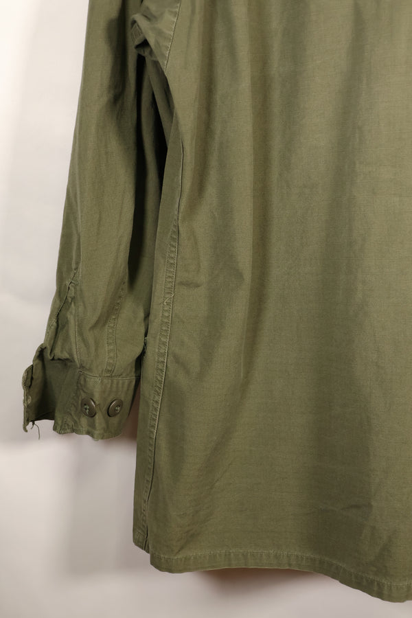 1968年契約　M-L US ARMY　4th Model ジャングルファティーグ　ジャケット　中古品