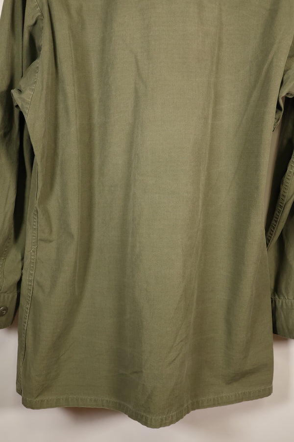 1968年契約　M-L US ARMY　4th Model ジャングルファティーグ　ジャケット　中古品